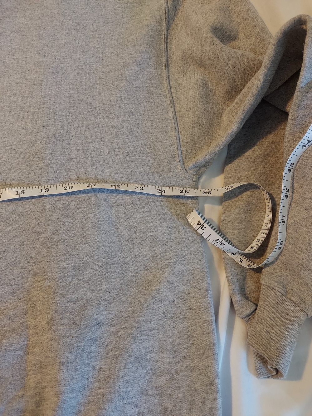 B&E Sport Vintage Gray Quarter Zip Sweatshirt "Indians SCS" Embroidered XL - Picture 6 of 8